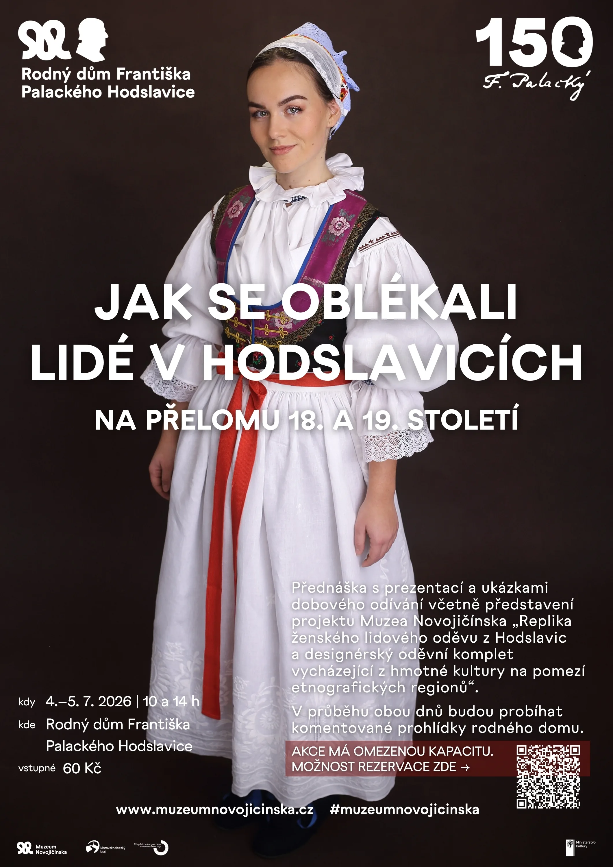 TISK plakát Oblékání v Hodslavicích A3 QR