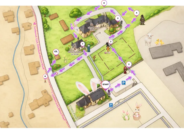 Mapka ve střední velikosti