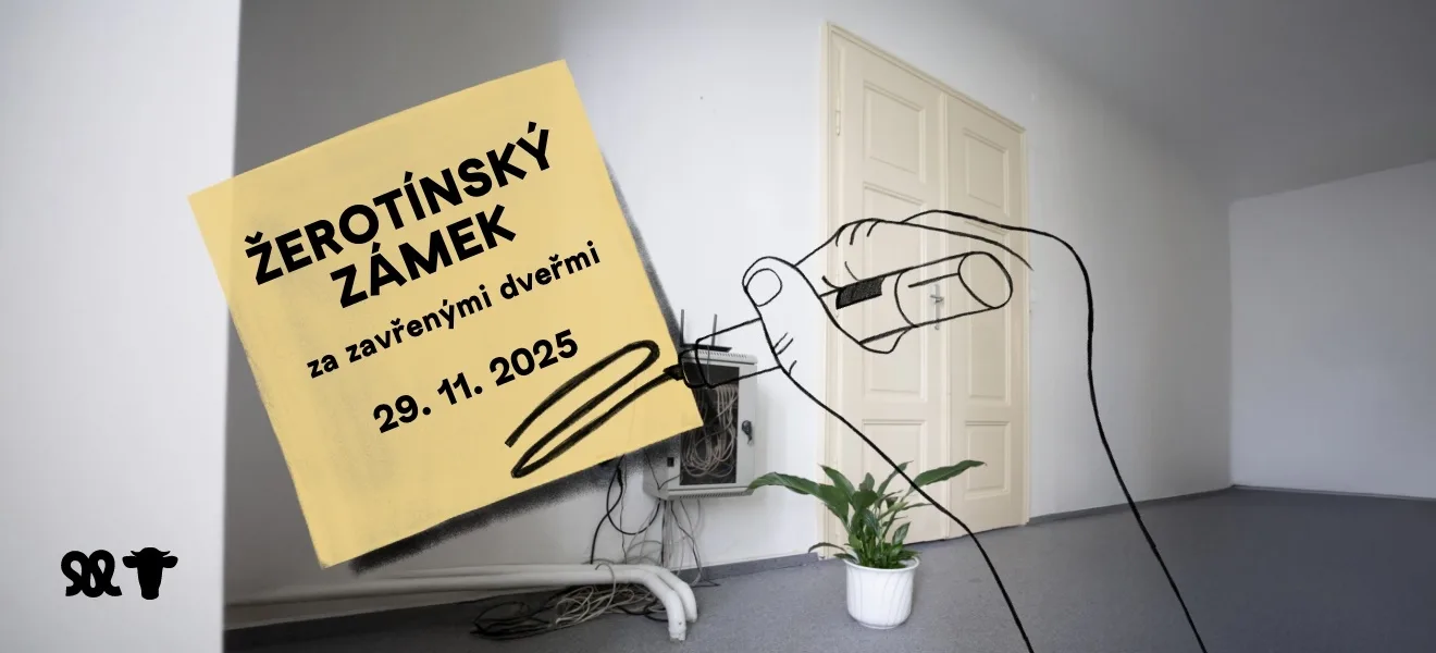 Zámek za dveřmi na šířku