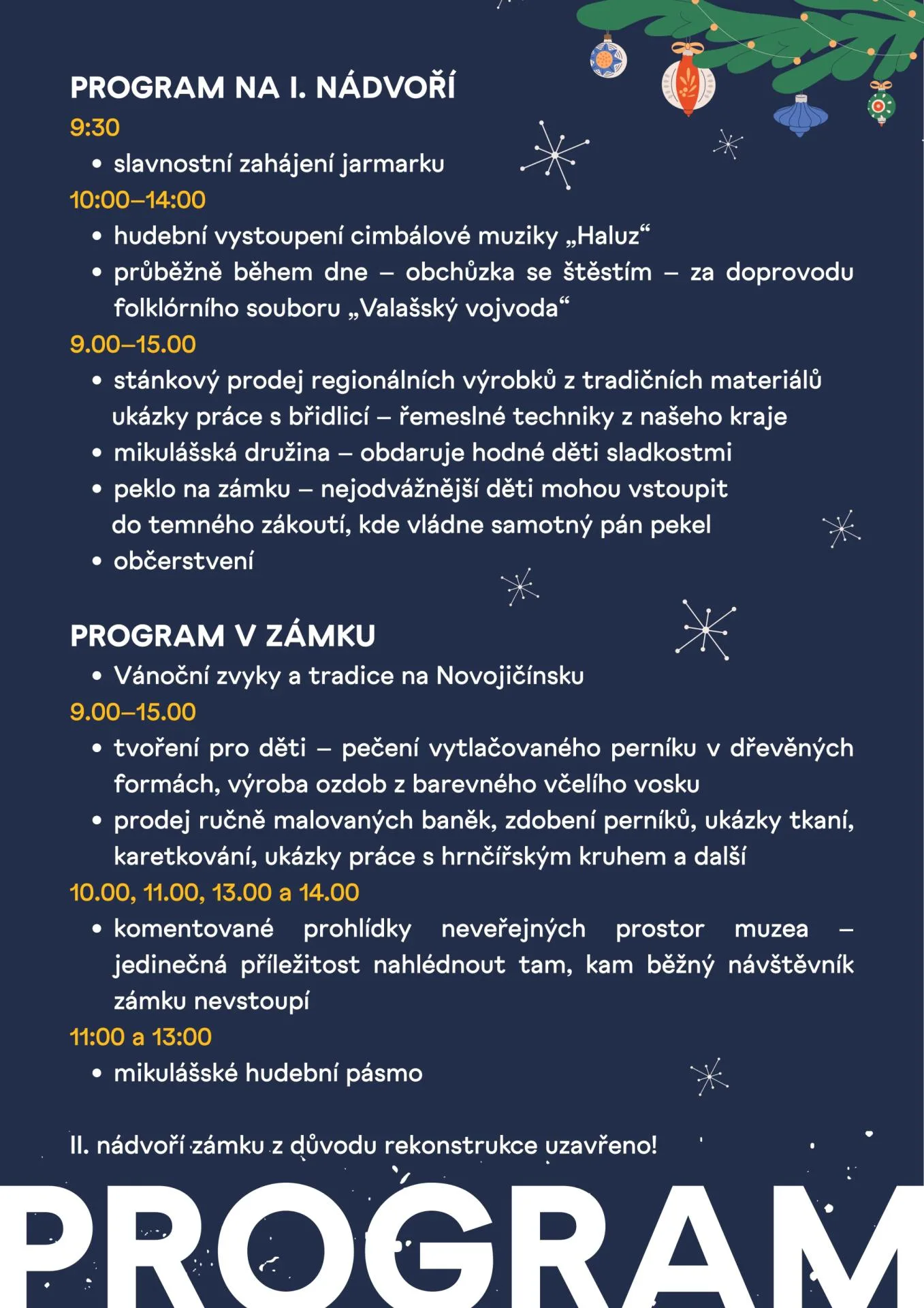 program A2 Mikul&aacute;&scaron; 2025