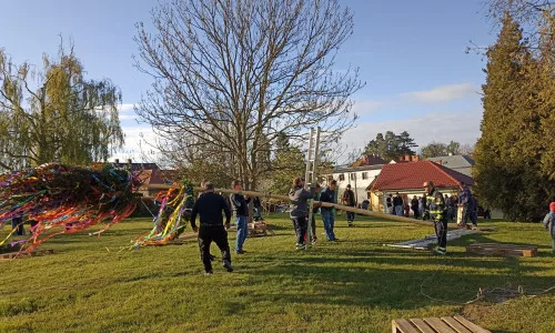 Před prvn&iacute;m m&aacute;jem v Suchdole nad Odrou
