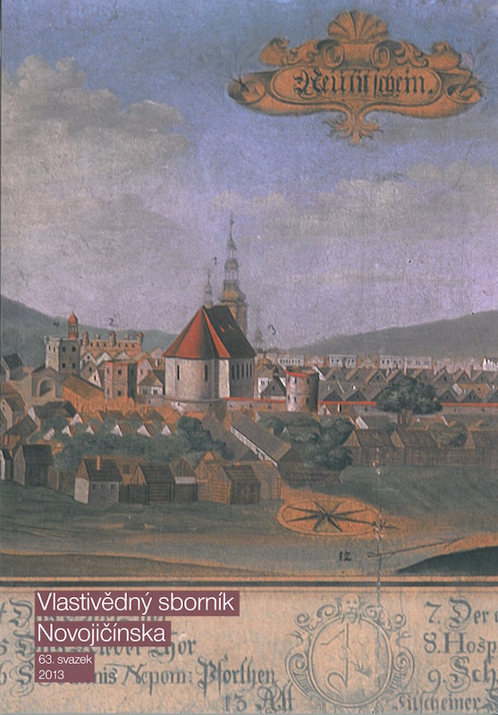 Vlastivědn&yacute; sborn&iacute;k okresu Nov&yacute; Jič&iacute;n č. 63/2013